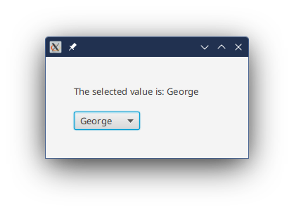 After Selecting